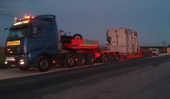 Arnavutluk Trafo Taşımaları